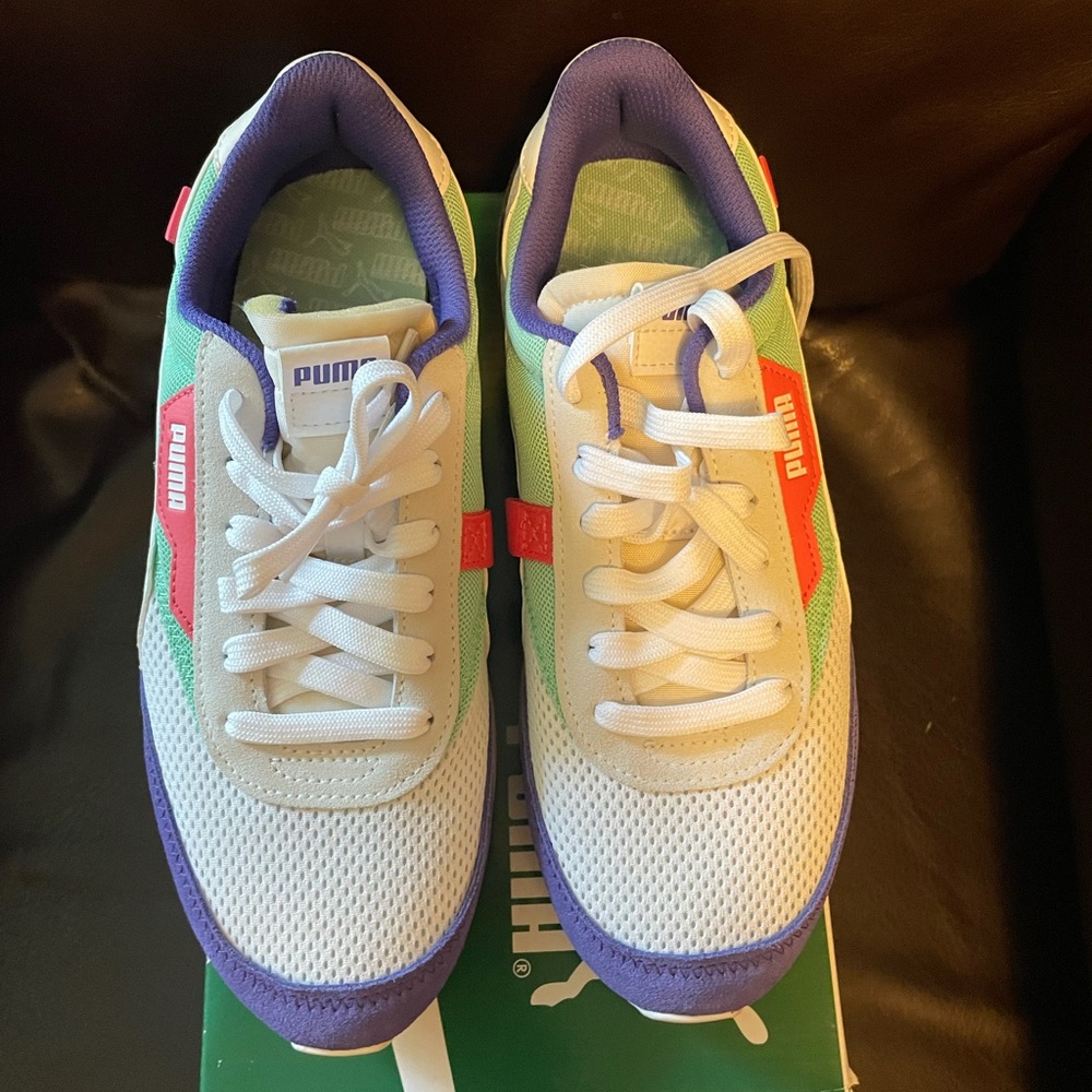 Woman puma purple/white/black